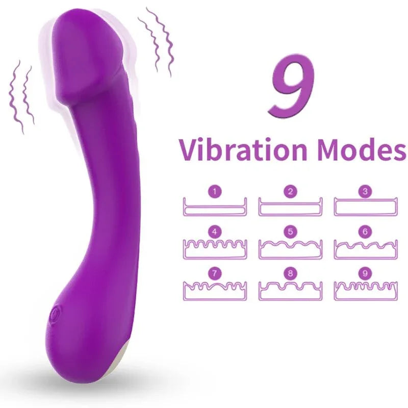 ARMONY - DILDO VIBRATOR G-SPOT SILIKON LILA - Vanelion Paradise