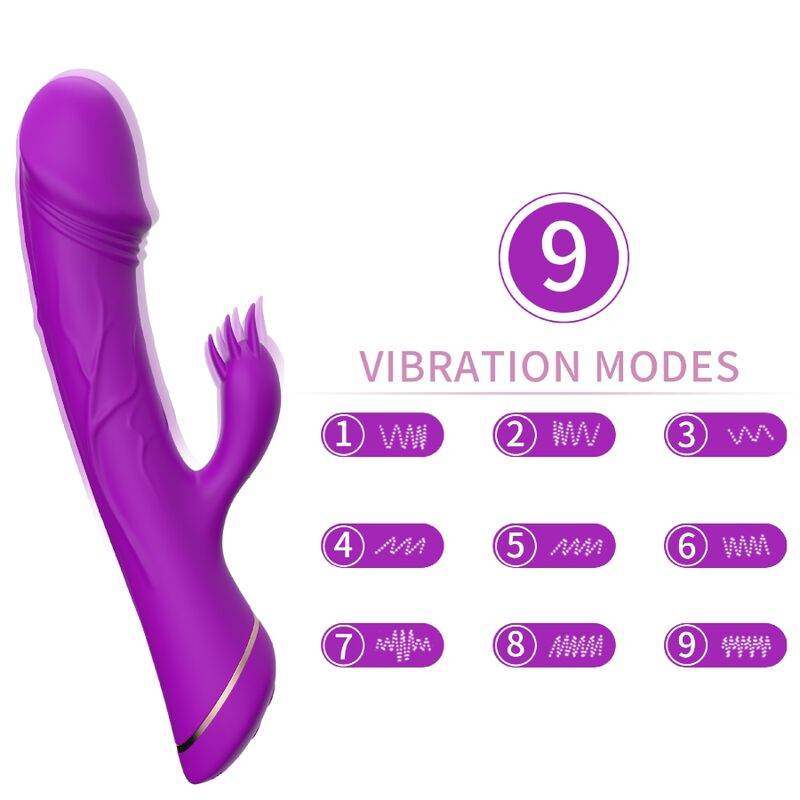 ARMONY - DILDO VIBRATOR KANINCHEN SILIKON LILA - Vanelion Paradise