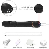 ARMONY - DILDO VIBRATOR SILIKON SCHWARZ - Vanelion Paradise