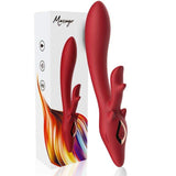 ARMONY - ELCH VIBRATOR KANINCHEN GEBOGEN ROT - Vanelion Paradise