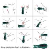 ARMONY - STIMULATOR & VIBRATOR KANINCHEN GRÜN - Vanelion Paradise