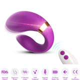 ARMONY - CRESCENT VIBRATOR FÜR PAARE, FERNBEDIENUNG, LILA - Vanelion Paradise