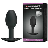 PRETTY LOVE - SILIKON ANALPLUG 6.5 CM SCHWARZ - Vanelion Paradise