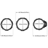 ARMONY - RINGE CALAVERA SILIKON SCHWARZ - Vanelion Paradise