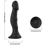 ARMONY - DILDO VIBRATOR & ANAL PLUG FERNBEDIENUNG SCHWARZ - Vanelion Paradise