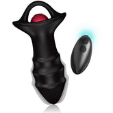 ARMONY - KYLIN FINGERVIBRATOR & ANALPLUG FERNBEDIENUNG SCHWARZ - Vanelion Paradise