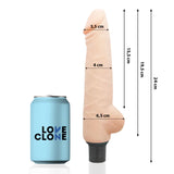 LOVECLONE - HARALD SELBSTSCHMIERENDER VIBRATOR 24 CM -O- 4 CM - Vanelion Paradise