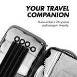 FETISH SUBMISSIVE – Verstellbare Spreizstange (41–62 cm), modular & nickelfrei - Vanelion Paradise