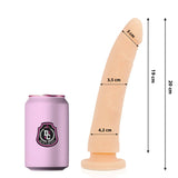 DELTA CLUB - TOYS NATÜRLICHER DILDO MEDIZINISCHES SILIKON 20 CM -O- 4 CM - Vanelion Paradise