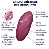 Satisfyer Tap & Climax 1 – Auflegevibrator mit Klopffunktion - Vanelion Paradise