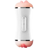 ARMONY - DOPPELTER VAGINA- UND MUNDVIBRATOR MASTURBATOR WEISS - Vanelion Paradise