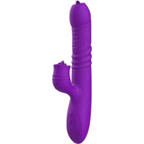 ARMONY - VOLLSTNDIGER G-PUNKT-KANINCHENVIBRATOR MIT STIMULIERENDEM ZUNGENVIOLETTEN WRMEEFFEKT - Vanelion Paradise