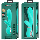 Pretty Love „Thomas“ G-Punkt & Rabbit Vibrator – Aqua Green - Vanelion Paradise