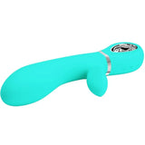 Pretty Love „Thomas“ G-Punkt & Rabbit Vibrator – Aqua Green - Vanelion Paradise