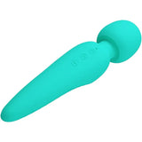 PRETTY LOVE - MEREDITH MASSAGER 12 VIBRATIONSMODI AQUA GRÜN - Vanelion Paradise