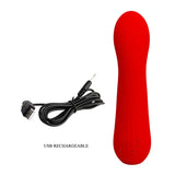 PRETTY LOVE - FAUN WIEDERAUFLADBARER VIBRATOR ROT - Vanelion Paradise