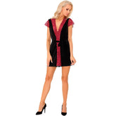 LIVCO CORSETTI FASHION - KUMIKO LC 90428 MORGENMANTEL + PANTY SCHWARZ S/M - Vanelion Paradise