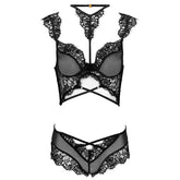 LIVCO CORSETTI FASHION - PALMENOM LC 90614 BH + HÖSCHEN SCHWARZ - Vanelion Paradise