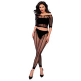 CHILIROSE - CR 4647 TOP & LEGGINS SCHWARZ S/M - Vanelion Paradise