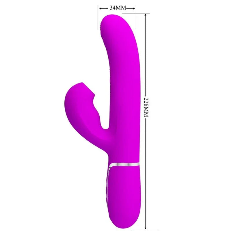 PRETTY LOVE - PERLITA MULTIFUNKTIONS-3-IN-1-G-SPOT-VIBRATOR VIOLETT - Vanelion Paradise