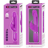 PRETTY LOVE - DEJON RABBIT VIBRATOR 3 IN 1 MULTIFUNKTIONS FUCSIA - Vanelion Paradise