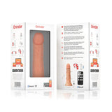 ONINDER - MITTLERER BOGOTÁ-VIBRATORDILDO MIT 9 GESCHWINDIGKEITEN NATÜRLICH 20 CM -O- 4.2 CM - KOSTENLOSE APP - Vanelion Paradise