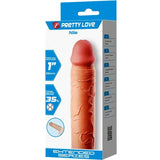 PRETTY LOVE Nile Penisverlängerung – Silikon mit Noppen, Hautähnlich - Vanelion Paradise