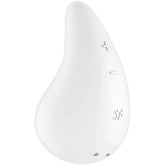SATISFYER - DEW DROP VIBRATOR AUFLEGEN WEISS - Vanelion Paradise