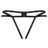 LIVCO CORSETTI FASHION - NOMADE TANGA MIT SCHRITTFREIEN SCHWARZ - Vanelion Paradise