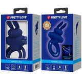 PRETTY LOVE - DAREY DOPPELTER VIBRATIONSRING KANINCHEN BLAU - Vanelion Paradise