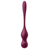 SATISFYER - LOVE BIRDS VARY VIBRIERENDE KUGELN KOSTENLOSE APP WEINROT - Vanelion Paradise
