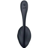 SATISFYER - RIBBED PETAL G POINT STIMULATOR FERNBEDIENUNG SCHWARZ KOSTENLOSE APP - Vanelion Paradise