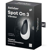 SATISFYER - SPOT ON 3 SCHWARZER KLITORASSTIMULATOR - Vanelion Paradise