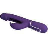 PRETTY LOVE Kampas Rabbit 3-in-1 Vibrator mit Zunge Violett – 7 Modi - Vanelion Paradise