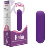 ARMONY - SPLASH HAHA VIBRATOR BULLET SILIKON 10 VIBRATIONEN 75 X 19 CM LILA - Vanelion Paradise