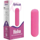 ARMONY - SPLASH HAHA VIBRATOR BULLET SILIKON 10 VIBRATIONEN 75 X 19 CM ROSA - Vanelion Paradise