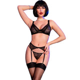 CHILIROSE - CR 4692 SET VIERTEILIG SCHWARZ M - Vanelion Paradise