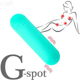 ARMONY - SPLASH HAHA VIBRATOR BULLET SILIKON 10 VIBRATIONEN 75 X 19 CM GRÜN - Vanelion Paradise