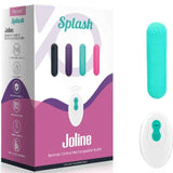 ARMONY - SPLASH JOLINE VIBRATOR BULLET SILIKON FERNBEDIENUNG 10 VIBRATIONEN 65 X 15 CM GRÜN - Vanelion Paradise