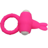 ARMONY - MS BUNNY VIBRATORRING SILIKON ROSA - Vanelion Paradise