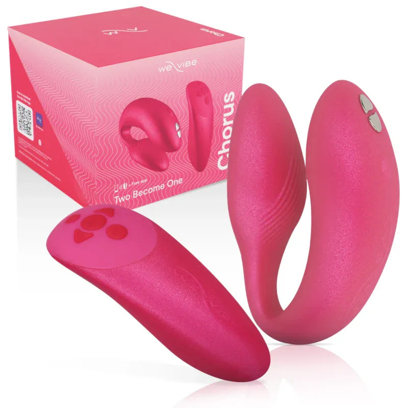 WE-VIBE - CHORUS VIBRATOR FÜR PAARE MIT SQUEEZE CONTROL ROSA - Vanelion Paradise