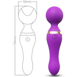 ARMONY - FREEZA MASSAGER & VIBRATOR SUPER FLEXIBLER KOPF LILA - Vanelion Paradise