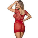 SUBBLIME - 951924 KURZES ROTES HKELKLEID MIT GRILL EINE GRÖSSE - Vanelion Paradise