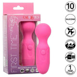 CALEXOTICS - FIRST TIME WIEDERAUFLADBARER MASSAGER 10 VIBRATIONEN ROSA - Vanelion Paradise