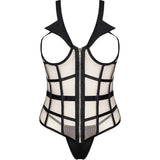 Laura Korsett-Set mit Reißverschluss & Tanga – Livco Corsetti - Vanelion Paradise