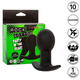 CALEXOTICS - ROCK BOTTOM ANAL PLUG 10 VIBRATIONEN SILIKON SCHWARZ - Vanelion Paradise