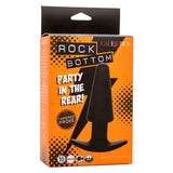 CALEXOTICS - ROCK BOTTOM TAPERED ANAL PLUG 10 VIBRACIONES SILIKON SCHWARZ - Vanelion Paradise