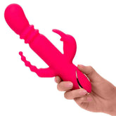 CALEXOTICS - JACK FANTASY DREIFACH BEHEIZTER VIBRATOR RABBIT ROSA - Vanelion Paradise
