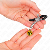 KINK - GOLDENE EINZELNE GLOCKEN-NIPPELNKLEMME 6 CM - Vanelion Paradise