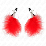 KINK - FEDERNIPPENKLEMME ROT 7 CM - Vanelion Paradise